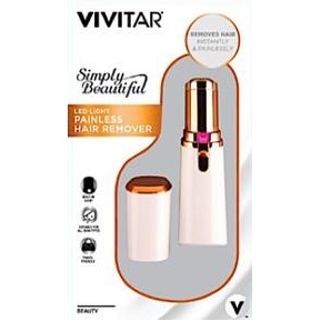 Vivitar® LED Light Pink Painless Eyebrow Hair Remover