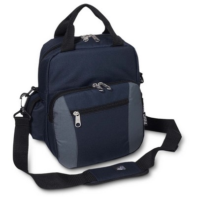 Everest Navy Blue/Charcoal Gray Deluxe Utility Bag