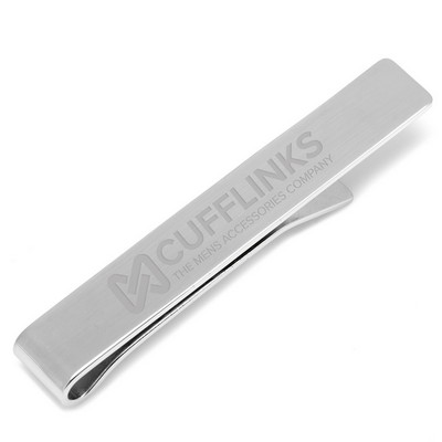 Sterling Silver Engravable Tie Bar