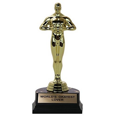 World's Okayest Lover Trophy- 7 Inch Novelty Trophy