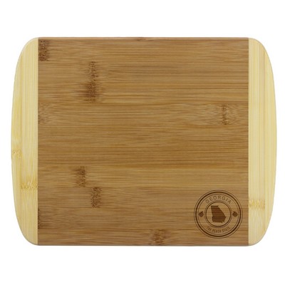 Georgia State Stamp 2-Tone 11" Cutting Board