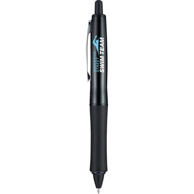 "GET A GRIP" Dr. Grip® Full Black & Pure White Advanced Ink Pen (1.0 mm)