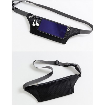 Triple Zip Fanny Pack