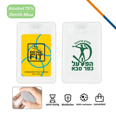 Card Shape Gel Hand Sanitizer