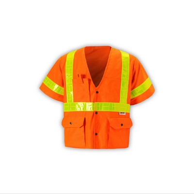 Zipper Front Oralite® High Viz Vest