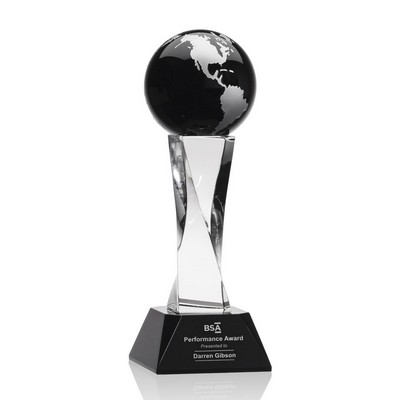 Langport Globe Award - Optical Black/Silver 11½"