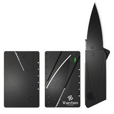 Folding Credit Card Knife