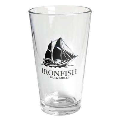 16 oz. Imported Pint Glass (1 Color Imprint)