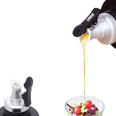 Wide Spout Bottle Pourer w/Lid