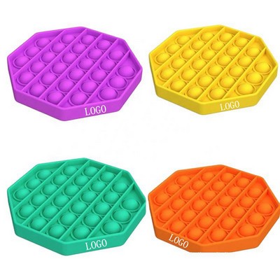 Octagon Silicone Push Pop Bubble Fidget Toy