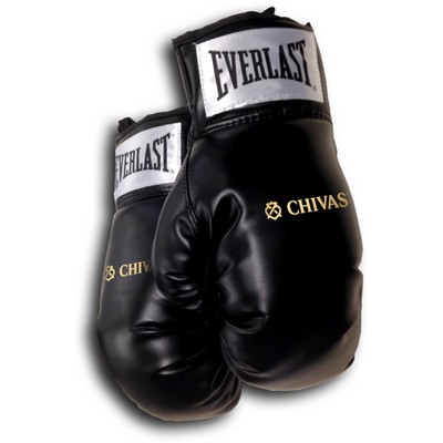 Everlast® Leather Autograph Gloves - Laced Black or Red Color