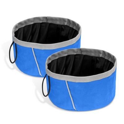 Collapsible Pet Dog Cat Travel Bowl