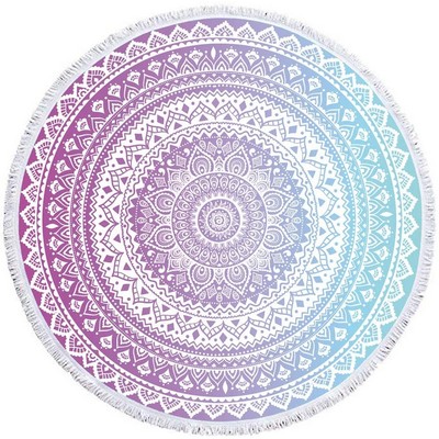 Large Round Beach Towel