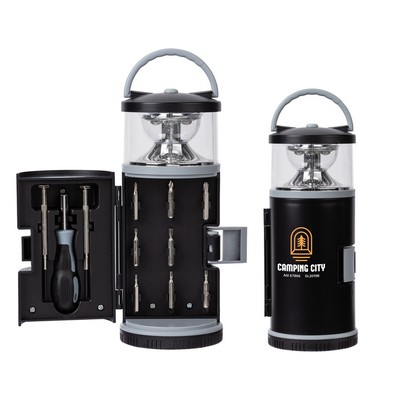 Archard LED Lantern with 11 pc. Tool Kit