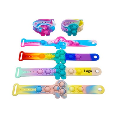 Silicone Decompression Wristband Dimple Sensory Toy