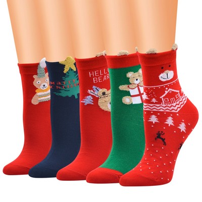 Christmas Knitted Socks