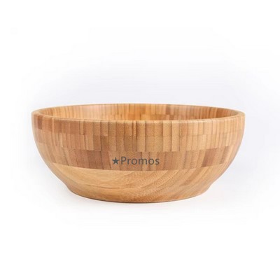 8" Bamboo Salad Serving Bowls