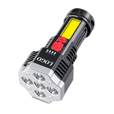 Outdoor LED Home Portable COB Flashlight