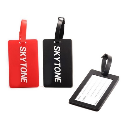 Pvc Rubber Travel Luggage Tag