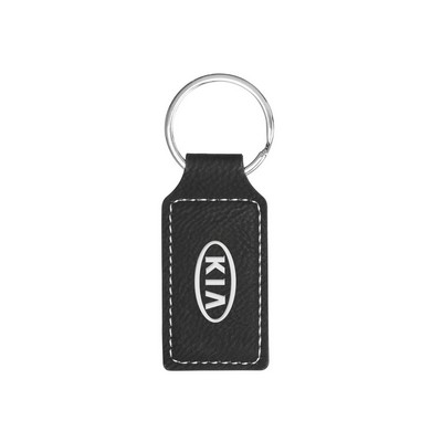 Key Chain - Rectagular Vegan Leather