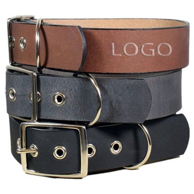 PU Leather Pet Collar Dog Leash