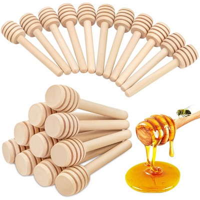 Wooden Honey Dipper Sticks