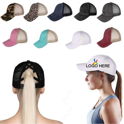 Ponytail Baseball Cap