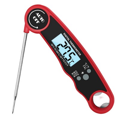 Waterproof Folding Digital Food Thermometer/Meat Probe