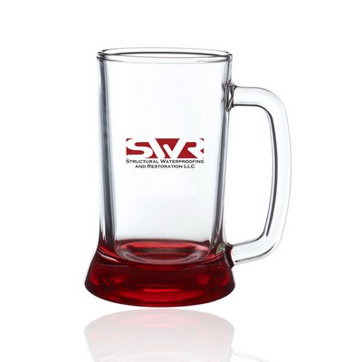 16.25 oz. Brussels Glass Tankards W/ Custom Logo