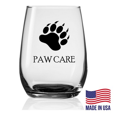 6.25 Oz. Libbey Stemless Taster Glasses w/Custom Logo