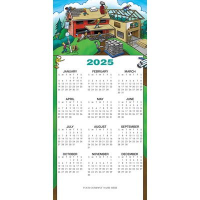 This New House Contractor & Builder Calendar Cards