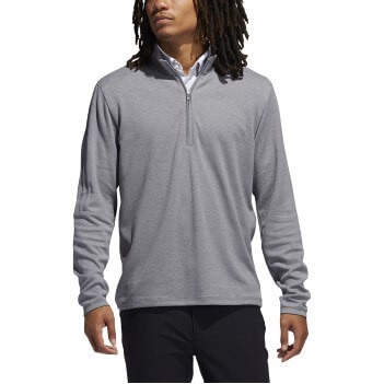 Adidas® Men's 3-Stripe Layering Quarter-Zip