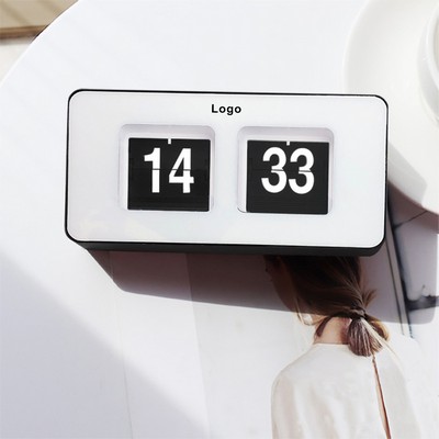 Auto Flip Clock Modern Desk File Down Page Clock