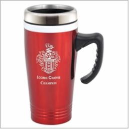 13 Oz. Ceramic Red Mug