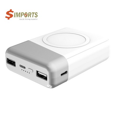 Foster Dual USB 10000mAh Power Bank + Wireless Charger