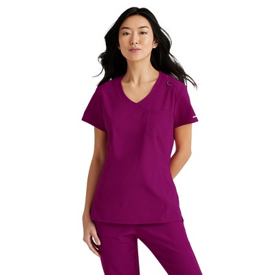 Skechers® by Barco® Women's Dignity Tuck-In Scrub Top