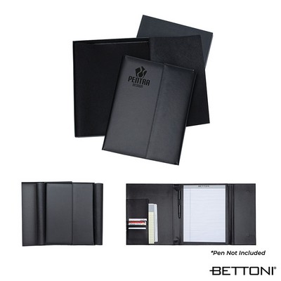 Bettoni Atrani Bonded Leather Letter Size Padfolio