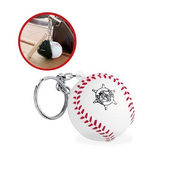 Basetball Key Ring Toy Stress Ball