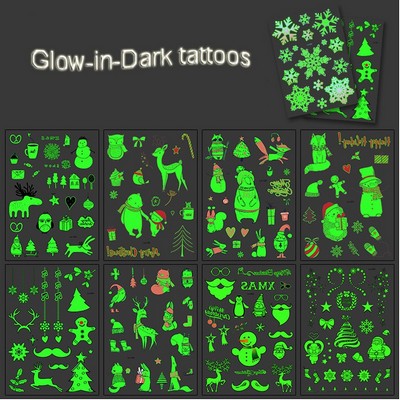 Custom Glow-In-The-Dark Tattoos