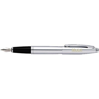 Cross® Calais Polished Chrome Fountain Pen