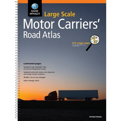 Rand McNally Large Scale Motor Carriers' Road Atlas