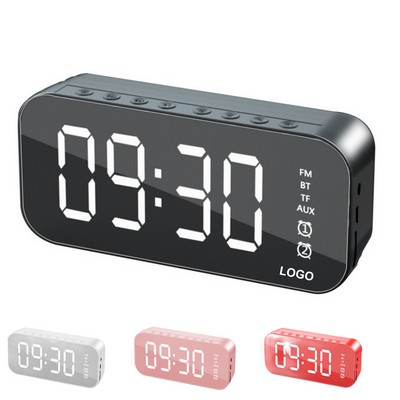 Mini Wireless Speaker with Clock