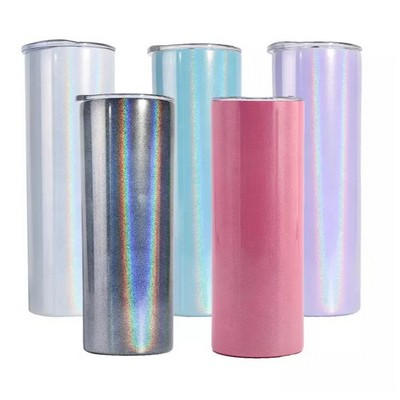 Full Color 20oz Glitter Tumbler