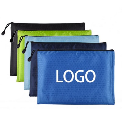 Waterproof Zipper Bag Pencil Pouch