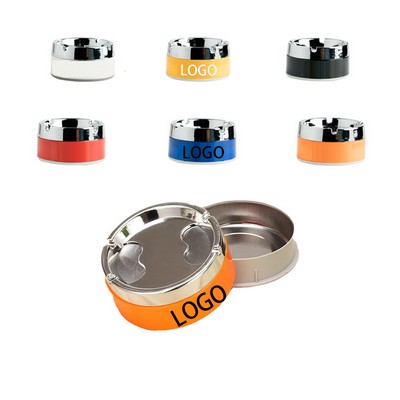 Rotatable Stainless Steel Ashtray