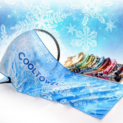 Full Color Sublimation Cooling Towel