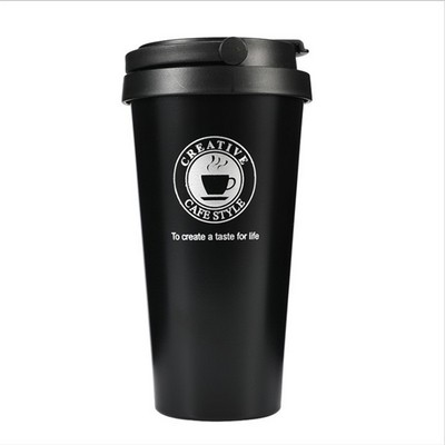 17 Oz. Coffee Stainless Steel Insulation Tumbler