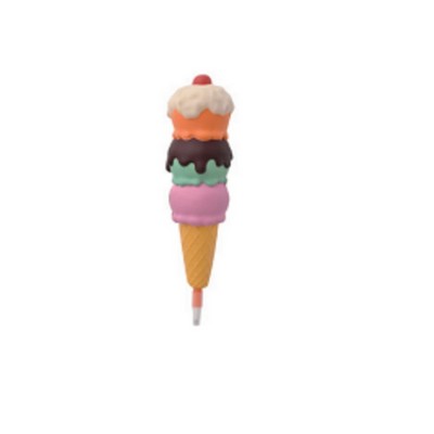 Creative Ice Cream Shaped PU Stress Reliever Pen