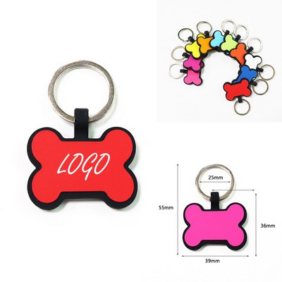 Bone Shape Pet ID Tag