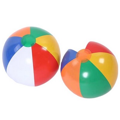 6" Multi-Color Beach Ball